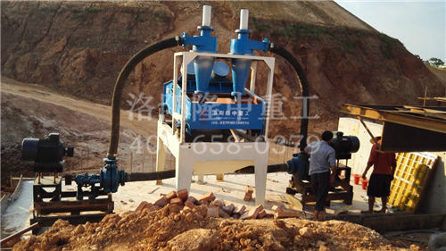 湖南长沙LZ12-75脱水型细沙回收机(现场图)